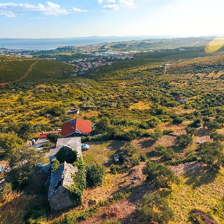 Villa Olive Garden House In Zrnovnica With A View & Bbq Extérieur photo