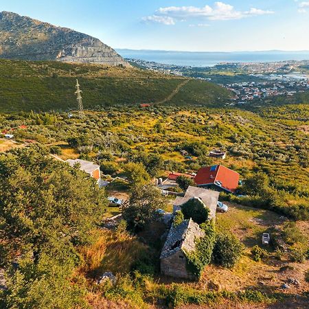 Villa Olive Garden House In Zrnovnica With A View & Bbq Extérieur photo