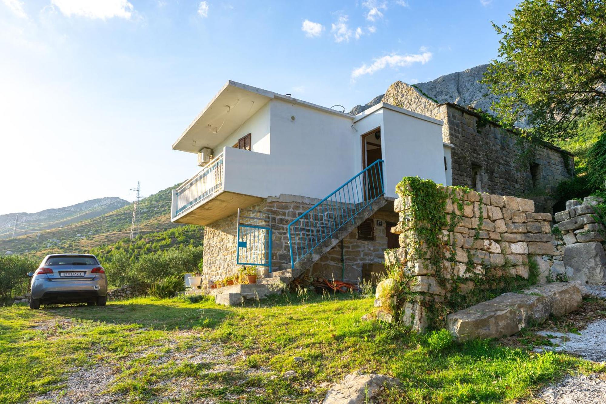 Villa Olive Garden House In Zrnovnica With A View & Bbq Extérieur photo