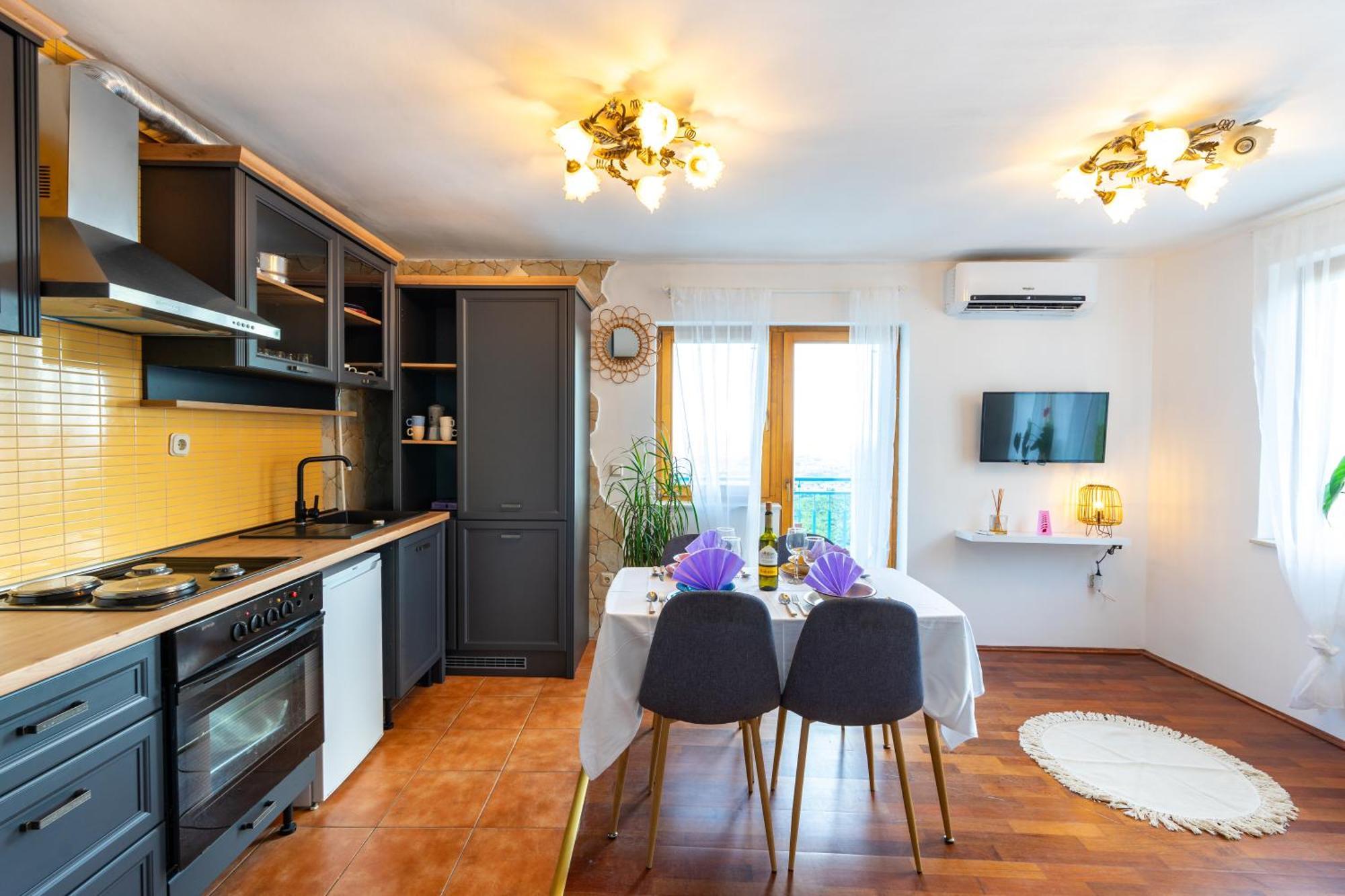 Villa Olive Garden House In Zrnovnica With A View & Bbq Extérieur photo
